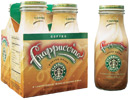 Starbucks Frappuccino coffee and milk