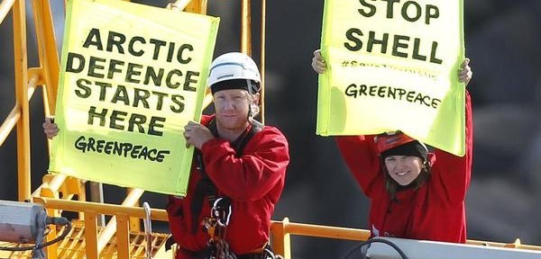Greenpeace против Shell: 7 акций в защиту Арктики от добычи нефти