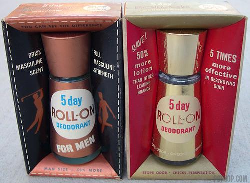 5 Day Roll-On Deodorant, 1960′s