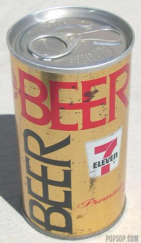 7 Eleven Beer Can, 1970’s