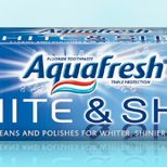 Aquafresh in the new packaging with holography
