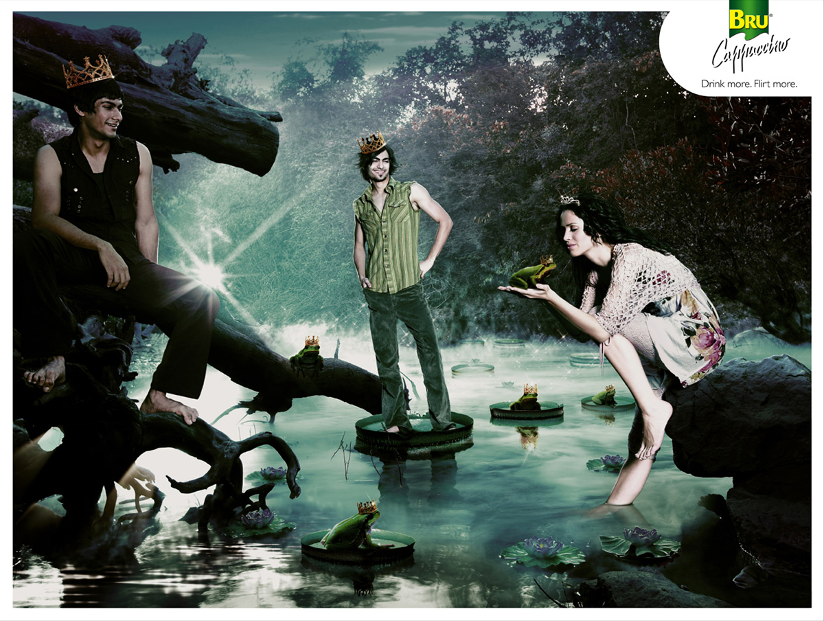 Bru Cappuccino: Frog Prince (1/3) Bru Cappuccino: Frog Prince (1/3)