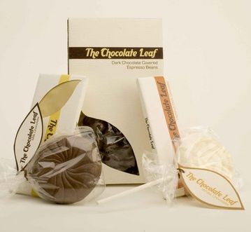Chocolate Leaf by Linda McNeil