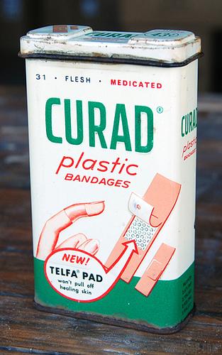 Curad Plastic Bandages, 1950’s