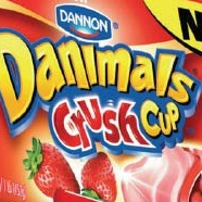 Danimals от Dannon в удобных crush-упаковках