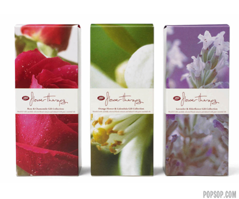 Flower Therapy toiletry range
