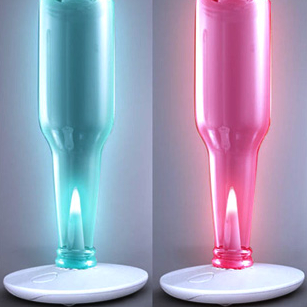 Light bottles: waiter's accessory Light bottles: waiter's accessory