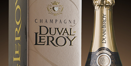 Duval-Leroy в новом дизайне от Dragon Rouge