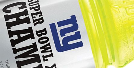 Gatorade сelebrates New York Giants' Super Bowl XLII win with limited edition Commemorative Bottle