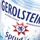 Gerolsteiner redesigned by The Brand Union