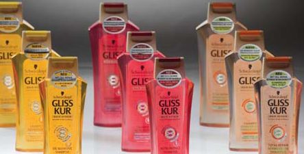 Gliss Kur relaunches worldwide with new packaging design