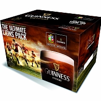 Guinness on-pack promotion of British Lions Guinness on-pack promotion of British Lions