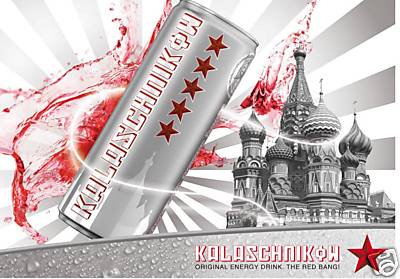 Kalashnikow invades the UK energy drinks market