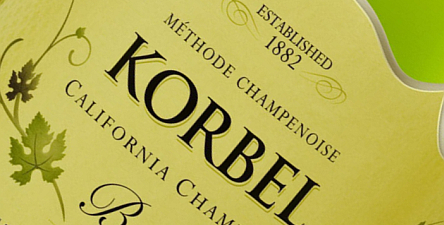 Экологичный брют от Korbel Champagne Cellars