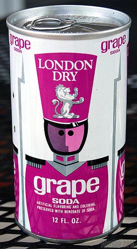 London Dry Grape Soda, 1970’s