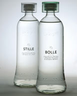 The Italian pure bottled water Lurisia