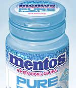 Mentos Pure Fresh gum kills the germs