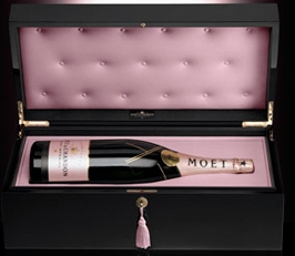 Moet Rose Indulgence Coffret packaging