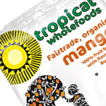 Солнечная айдентика фруктов Tropical Wholefoods 
