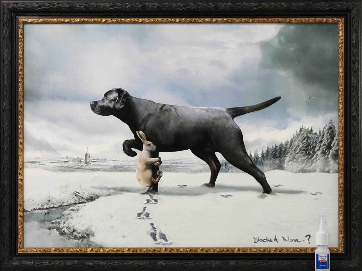 Otrivin Novartis: Hound (Painting 4)
