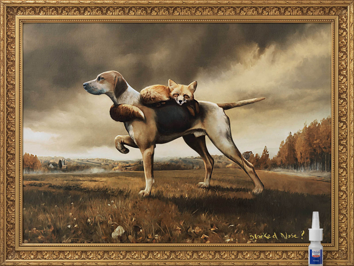 Otrivin Novartis: Hound (Painting 3)