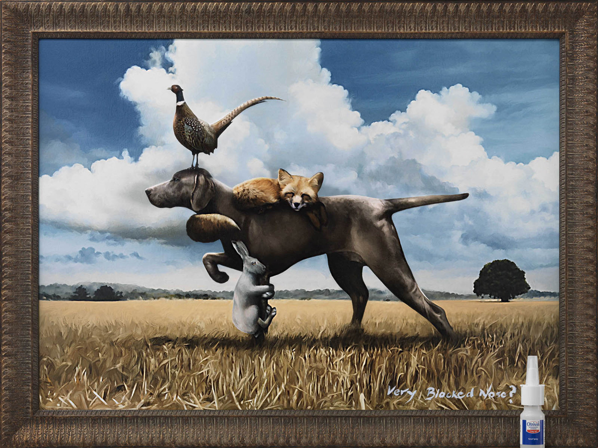 Otrivin Novartis: Hound (Painting 2)