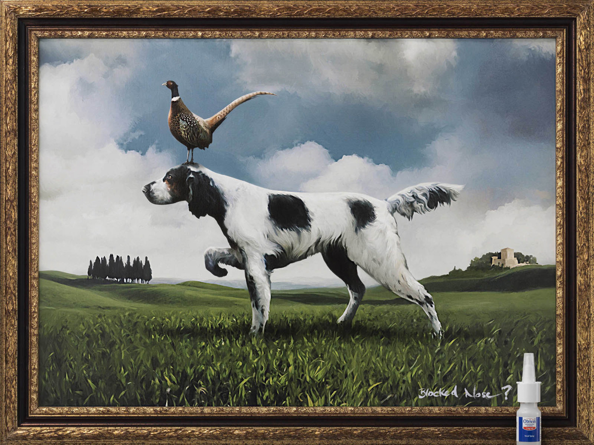 Otrivin Novartis: Hound (Painting)