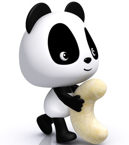 Chocolate Panda by Amore Design