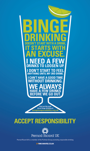 Responsible Drinking Ads