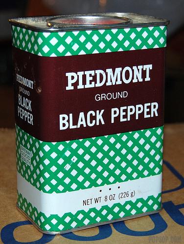 Piedmont Black Pepper, 1960’s