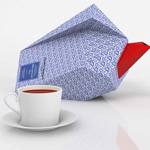 Disposable Carton Teapot 