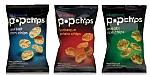 Popchips' package design by Turner Duckworth