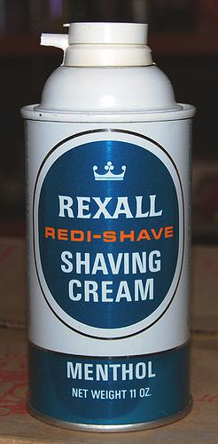 Rexall Redi-Shave Shaving Cream, 1960’s