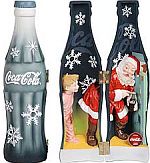 Santa hinged Coke bottle 2008 Santa hinged Coke bottle 2008
