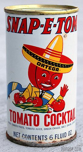 Snap-E-Tom Tomato Cocktail, 1960′s