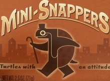 Шоколадные "панцири" в упаковке Mini-Snappers