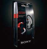 Sony's Active Series in a blister packaging