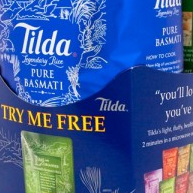 Tilda предлагает "бесплатный товар" в специальной упаковке