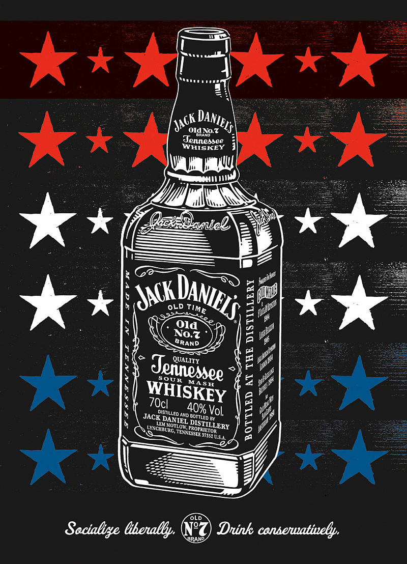 Jack Daniels рисунок